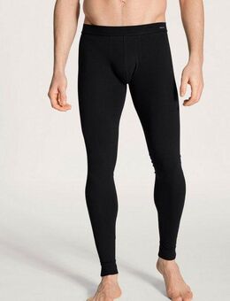 CALIDA Lange Unterhose Cotton Code mit Komfortbund, elastisch, Single Jersey-Qualität