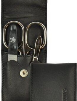 PFEILRING Maniküre-Etui Pockets, 3 tlg., Etui aus feinstem Leder, drei Instrumente aus Stahl, klein & handlich.