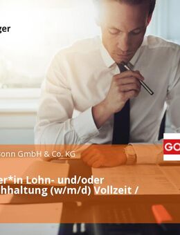Mitarbeiter*in Lohn- und/oder Finanzbuchhaltung (w/m/d) Vollzeit / Teilzeit - Bonn