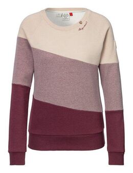 Ragwear Sweater JOHANKA BLOCK Crew Neck im Color-Blocking Design