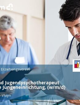 Kinder- und Jugendpsychotherapeut stationäre Jungeneinrichtung, (w/m/d) - Neukirchen-Vluyn
