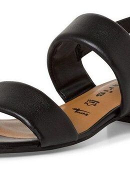 Tamaris Sandalette, Sommerschuh, Sandale, Blockabsatz, mit breiten Riemen, schmale Form