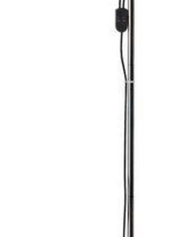 Brilliant Deckenfluter Spari, Lesearm, ohne Leuchtmittel, 180 cm Höhe, Ø 25 cm, E27 + E14, Aluminium/Kunststoff