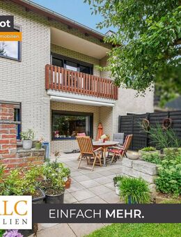 Holle - Einfach einziehen und fertig! Modernisiertes RMH: Carport, tolle Terrasse, schöner Garten - Holle