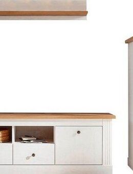 Home affaire Wohnwand Westminster BESTSELLER!, (Set, 3-St., Lowboard, Kommode, Wandregal), im romantischen Landhausstil