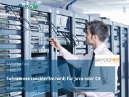Softwareentwickler (m/w/d) für Java oder C# - München