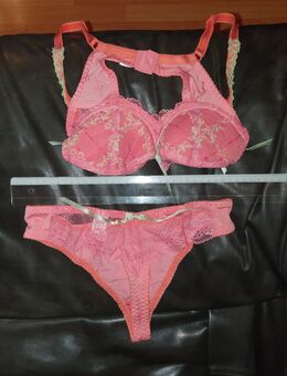 BH und Tanga in pink,String Größe S und BH 75B. - Hannover Vahrenwald-List