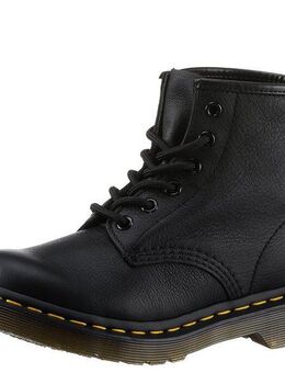DR. MARTENS VIRGINIA Schnürboots, Blockabsatz, Schnürschuh, Stiefelette mit praktischer Schnürung