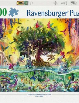 Ravensburger Puzzle Das Einhorn aus dem See und seine Freunde, 1500 Puzzleteile, Made in Germany