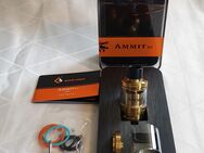 Geek Vape Ammit GOLD gebr. FP. 26€. Top Zustand! SAMMLUNGSAUFLÖSUNG!! Selbstwickler, RTA, Verdampfer, Tank für E-Zigarette, Akkuträger, Mod Box, Vape, Dampfe. - Bühlertal