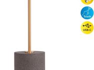 näve Tischleuchte "SETA" Tischlampe H: 30 cm, Ein-/Ausschalter, LED fest integriert, Warmweiß, Dimmbar per Berührungssensor