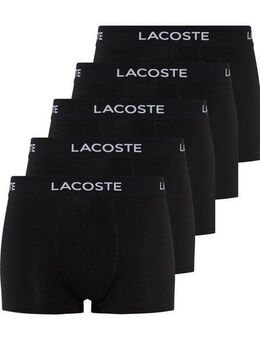 Lacoste Boxershorts (Packung, 5-St., 5er-Pack) mit Lacoste-Schriftzug am Bund