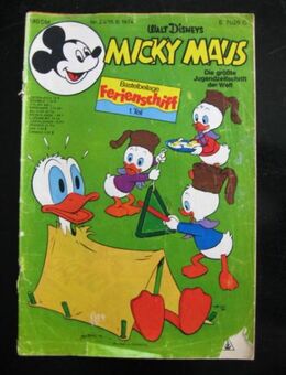 Micky Maus 3 Hefte der Jahrgänge 1974 und 1975 - Niddatal Zentrum