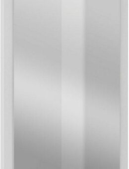 INOSIGN Garderobenspiegel Cross,Breite 40-60 cm moderner Flurspiegel hochkant oder quer hängend, Wandspiegel mit Rahmenoptik