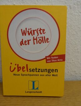 Buch "Würste der Hölle - Übelsetzungen - Neue Sprachpannen aus aller Welt" - Bielefeld Brackwede
