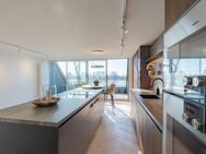 Exklusive Maisonette Wohnung mit direktem Rheinblick, luxuriöser Ausstattung, Pool, Sauna und Tiefgaragen Stellplatz. - Düsseldorf