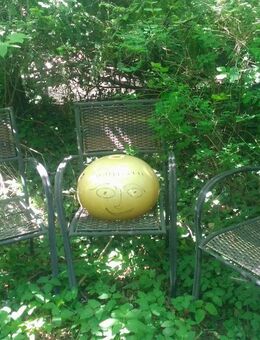 3 Metallstühle im shabby chic style - Ilsede