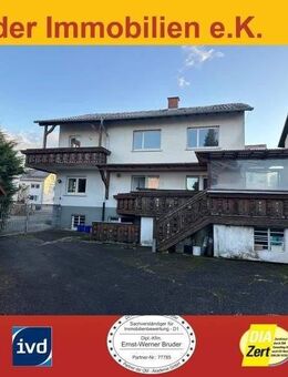 Wiesloch-Schatthausen: Ein-/Zwei-FH, 2 Garagen, Scheune, 1.022m² Grund, FREI, keine K-Prov. - Wiesloch