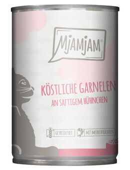 MjAMjAM 6 x 400 g - köstliche Garnelen an saftigem Hühnchen