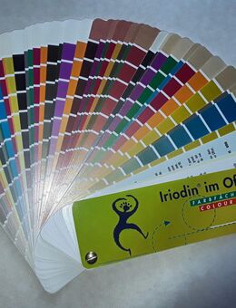 Iriodin-Farbfächer für Offset-Druck - Eckernförde