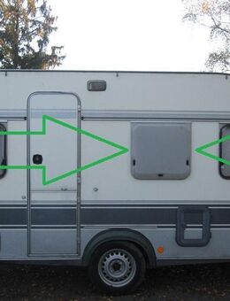 Fendt Wohnwagen Fenster ca 65,5 x H63 BADFENSTER gebraucht (Roxit - Schotten Zentrum