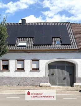 Historischer Charme trifft moderne Technik: Familienidyll mit PV-Anlage & Naturteich in Hambrücken - Hambrücken