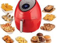 Ariete Heißluftfritteuse 4618R Airy Fryer XXL rot, 1800 W, 7 voreingestellte Programme, Temperatur von 80° C bis 200° C