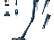 Philips Akku-Hand-und Stielstaubsauger XC5242/10 5000 Series „Teppichwunder“ mit Flexrohr, 50,4 W, beutellos, mit bis zu 60 Minuten Laufzeit und TriActive Multi-LED-Düse