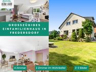 Sonnige Lebensfreude: Geräumiges Einfamilienhaus mit Terrasse, Garten & großem Keller in Fredersdorf - Fredersdorf-Vogelsdorf