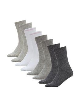 s.Oliver Socken essentials (8-Paar) mit weichem Bund