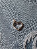 Herz Anhänger 1 cm mit Öse silberfarben in 22175