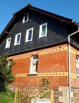 Einfamilienhaus in ruhiger, ländlicher Lage in der Gemeinde Föritztal OT Judenbach - Judenbach