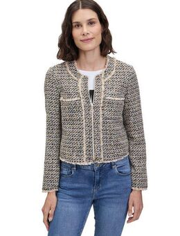 Betty Barclay Jackenblazer Betty Barclay Damen Blazer-Jacke mit Fransen