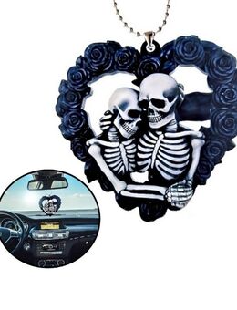 Auto PKW LKW Dekoration Skelett Liebe Totenkopf Wanddekoration Geschenkidee 11,90 €* - Villingen-Schwenningen