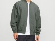 Jack & Jones Bomberjacke JJECHARGE BOMBER JACKET NOOS mit Rippbündchen