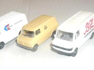 Wiking alt 1:87 5x Lieferwagen Kleinbus MB 207D L408 Opel VW LT - Amberg