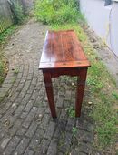 2 Massive Konsolentisch/Beistelltisch aus Holz mit Schublade in 47166