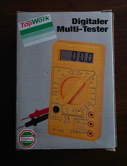 TOP WORK Digitaler Multi-Tester M-830B / NEU & OVP / Nur 11€ - Hessisch Oldendorf