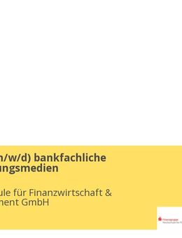 Referent (m/w/d) bankfachliche Weiterbildungsmedien - Bonn