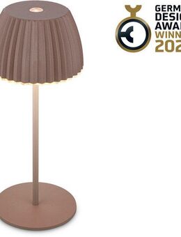 Briloner Leuchten LED Tischleuchte Akku LED Tischleuchte, LED fest integriert