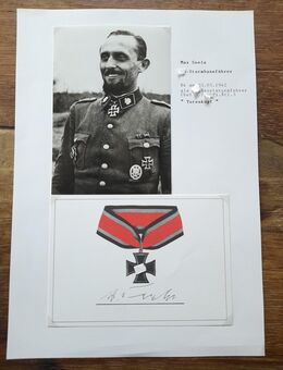 Original Unterschrift Autograph Max Seela - Lohmar