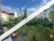 Altbau mit Potenzial - 3,5-Zimmer-Wohnung im 1.OG mit zwei Balkonen & Gartenblick, sofort bezugsfrei - Kiel