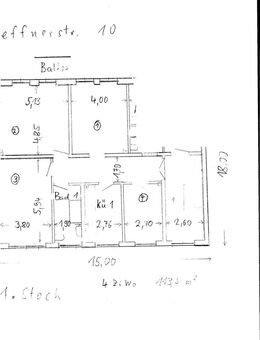 RESERVIERT!!! - Seffnerstraße 10 - großzügige Vierraumwohnung mit Balkon - Merseburg