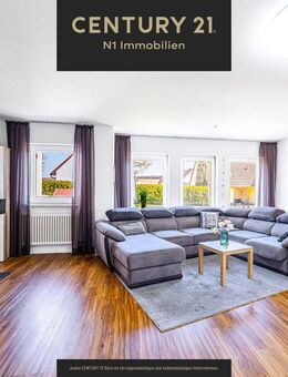 Zwei Zuhause unter einem Dach - Einfamilienhaus mit Einliegerwohnung im Doppelhaus-Charakter! - Gunzenhausen
