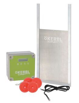Kerbl Hobbyfarming Automatische Schiebetür für Hühnerställe - B 40 x H 43 cm