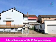 Interessantes, gepflegtes 2-Fam.-Haus in Poppenhausen, EG Wohnung barrierefrei - Arnstein (Bayern)