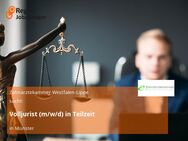 Volljurist (m/w/d) in Teilzeit - Münster