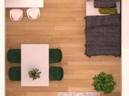 Neuwertig – 1 Zimmer Wohnung in der Veit-Stoß-Str.4 in Weiden, 2 OG mit TG- Stellplatz und Lift auf 45 m² mit Küche & Balkon zu vermieten - Weiden (Oberpfalz)