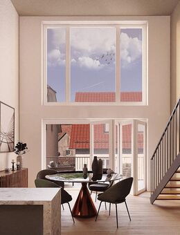 Absolutes Highlight im Neubau Biberach: Maisonettewohnung mit großer Glasfront - Biberach