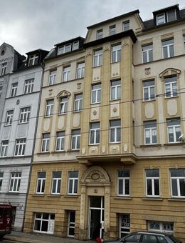 Schöne helle 3-Raum-Whg. im 1. OG mit Balkon, Laminat bzw. Fliesen, vermietet! - Plauen